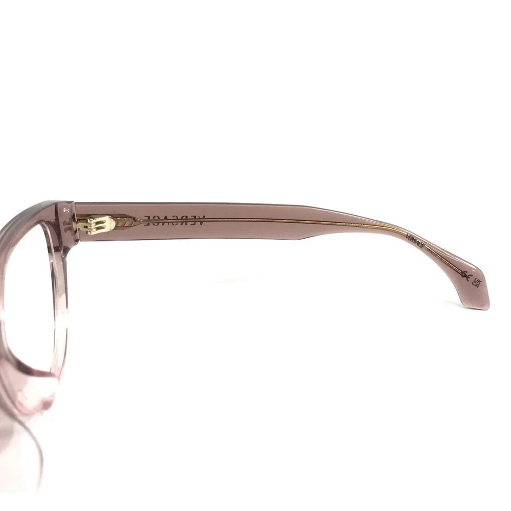 Versace Eyeglasses Frames MOD.3394-D 5435 Transparent Purple Asian Fit 53-17-140